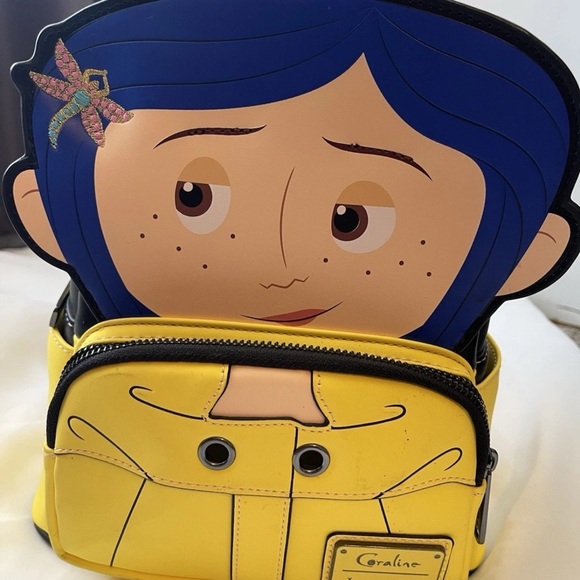 Loungefly Coraline Mini Backpack NWT **READ** - Picture 2 of 8